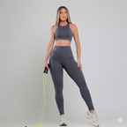 Arcos da Lapa Legging Set - Dark Gray