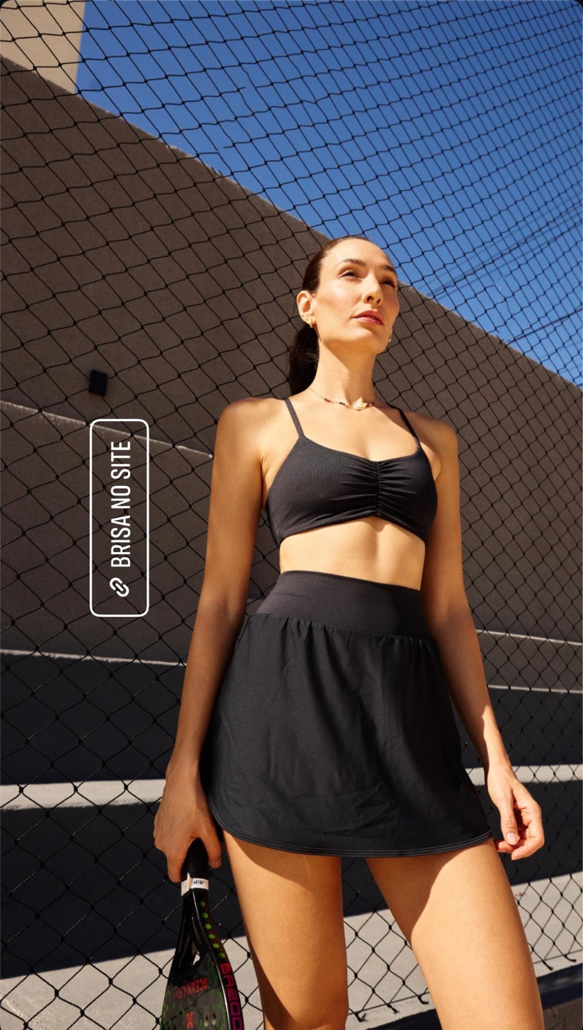 Skirt Shorts Brisa Black