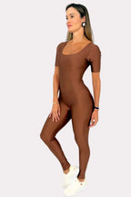 Long Jumpsuit Glossy Cookie