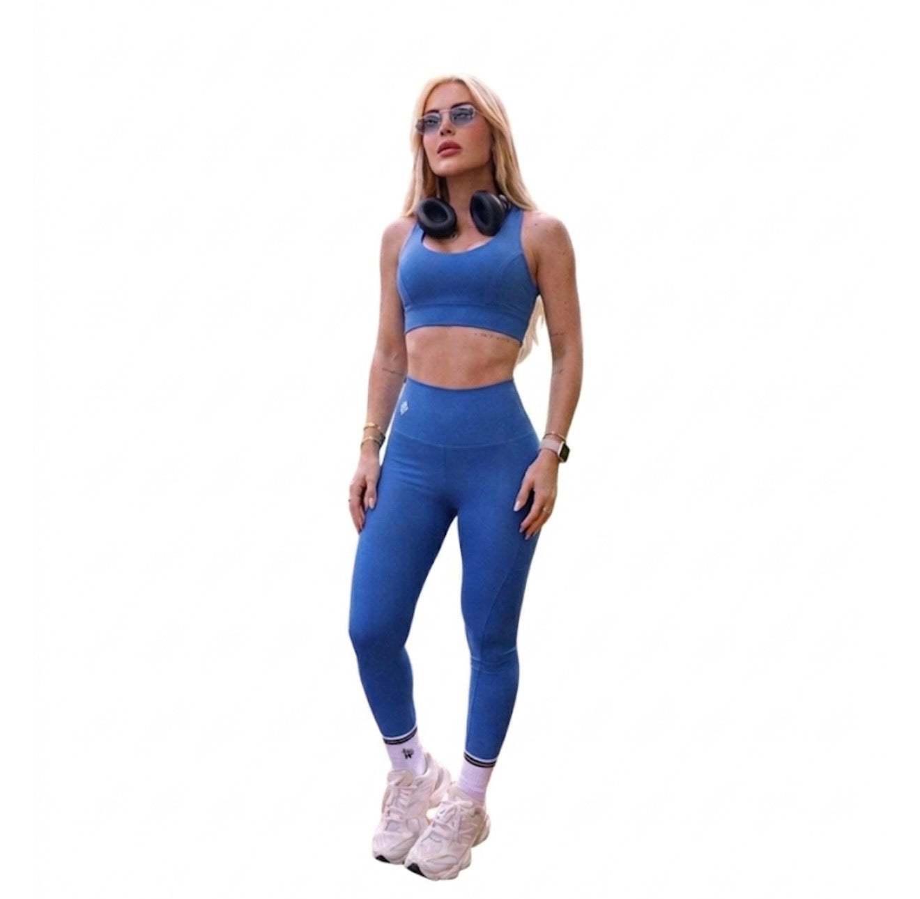 Aura Davila Legging Set - Marine