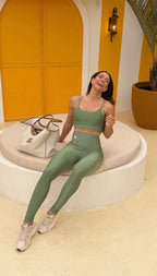 Cosme Legging Set - Spinach