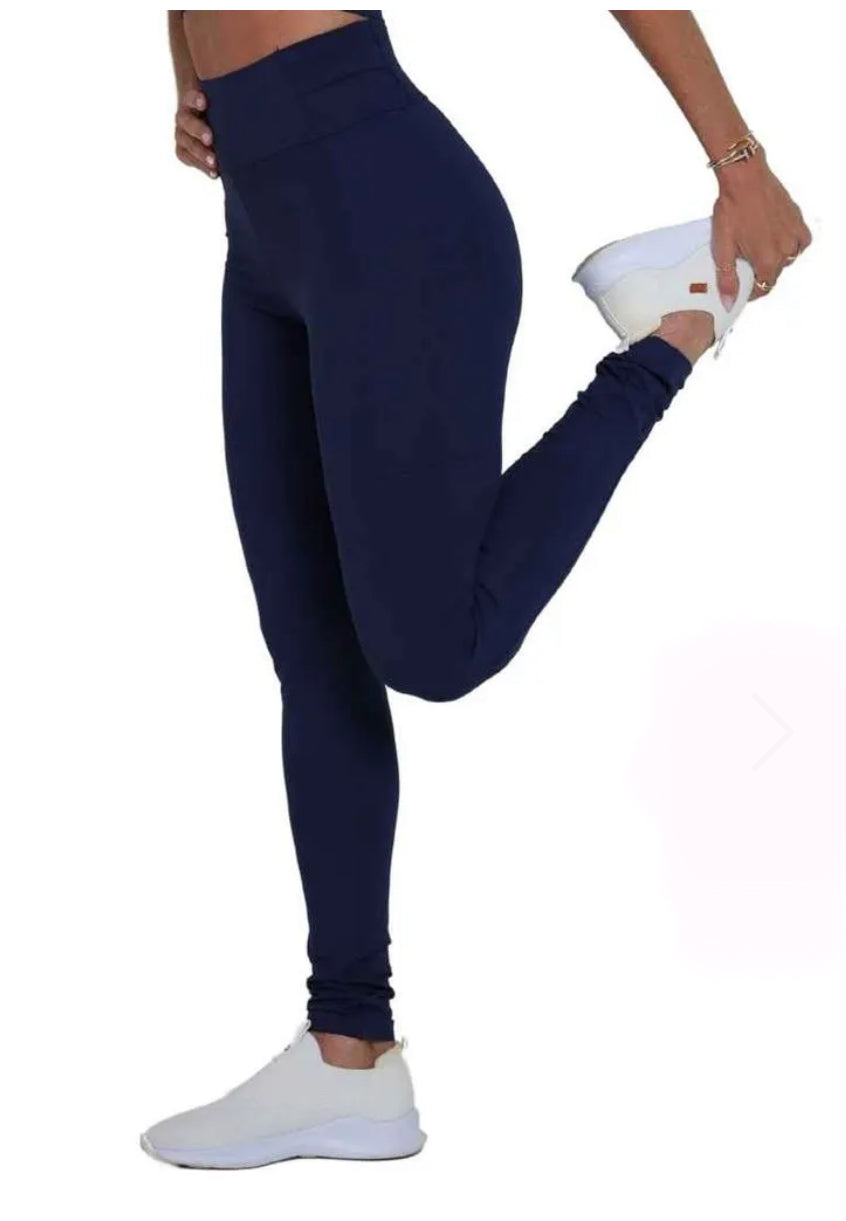Legging Race Glossy Navy