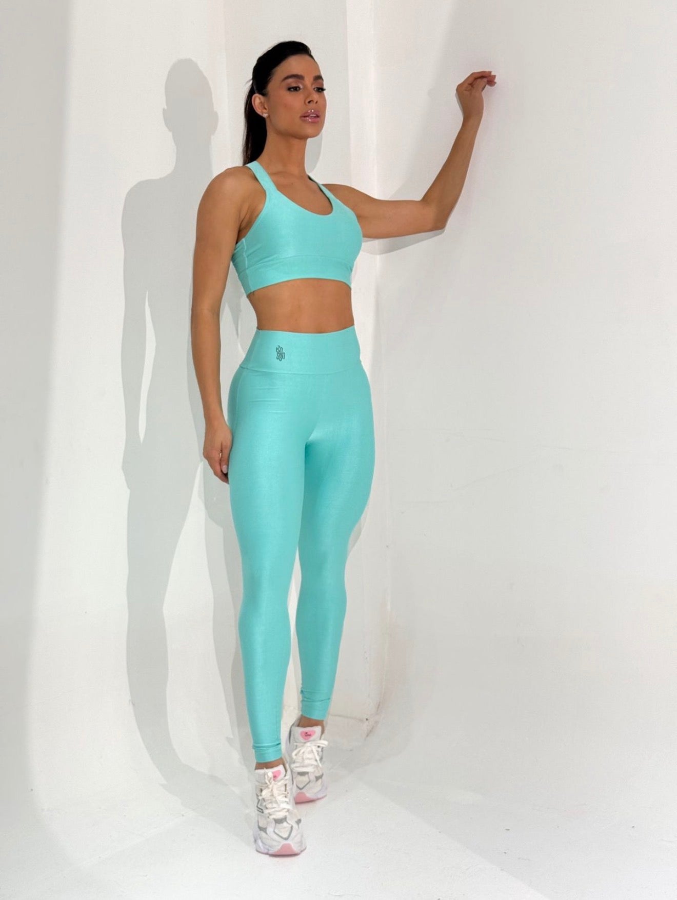 Arpoador Braided Legging Set - Aquaril