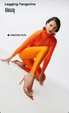 Legging Glossy Tangerina Neon - LubyLu