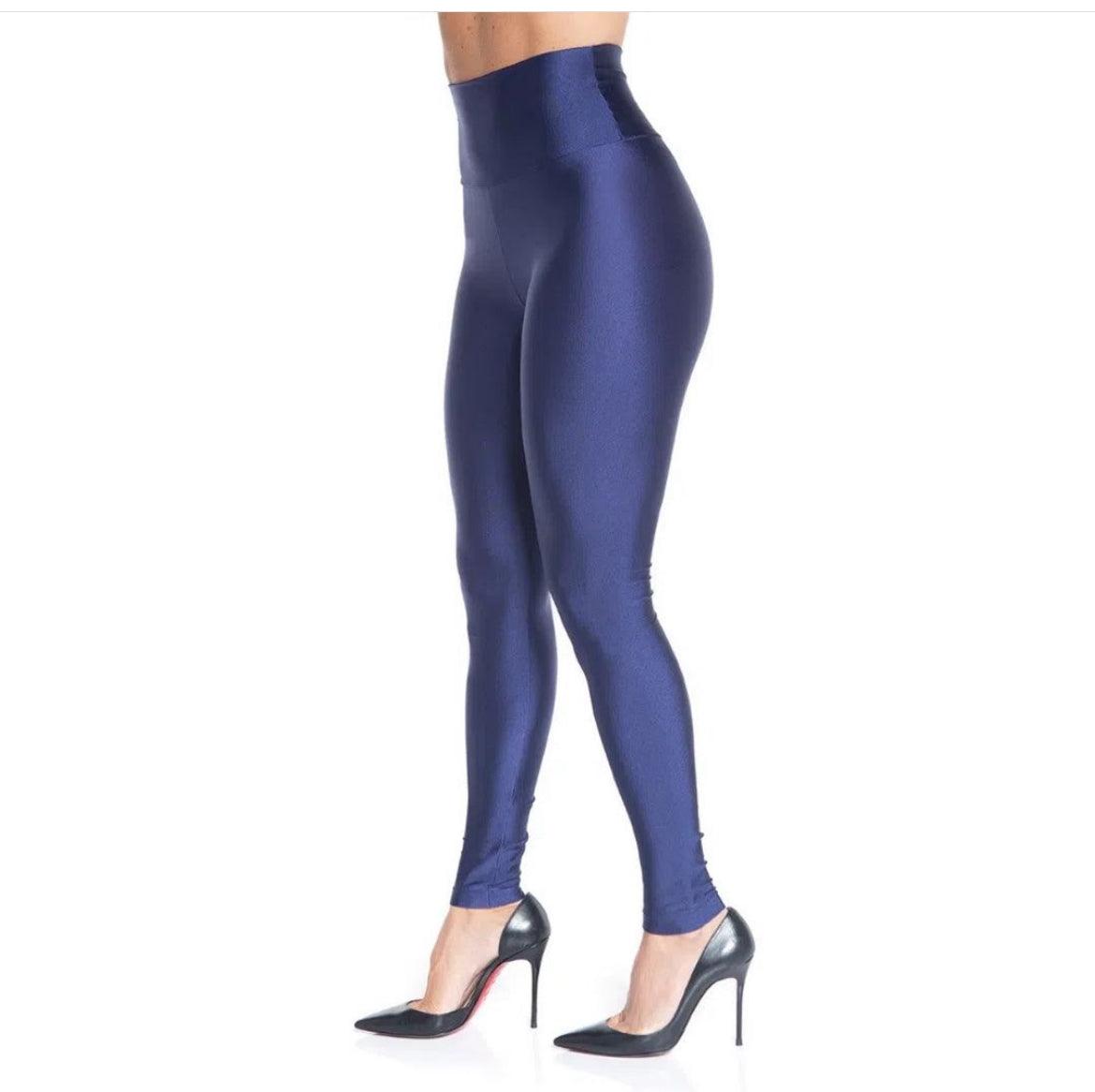 Legging Glossy Blue Jeans - LubyLu