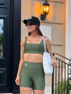 Conrado Shorts Set - Military Green