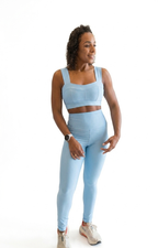 Princess Legging Set - Baby Blue