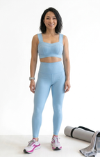 Princess Legging Set - Baby Blue