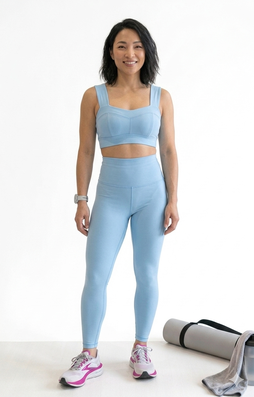 Princess Legging Set - Baby Blue
