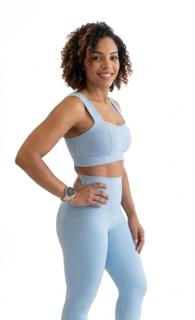 Princess Legging Set - Baby Blue