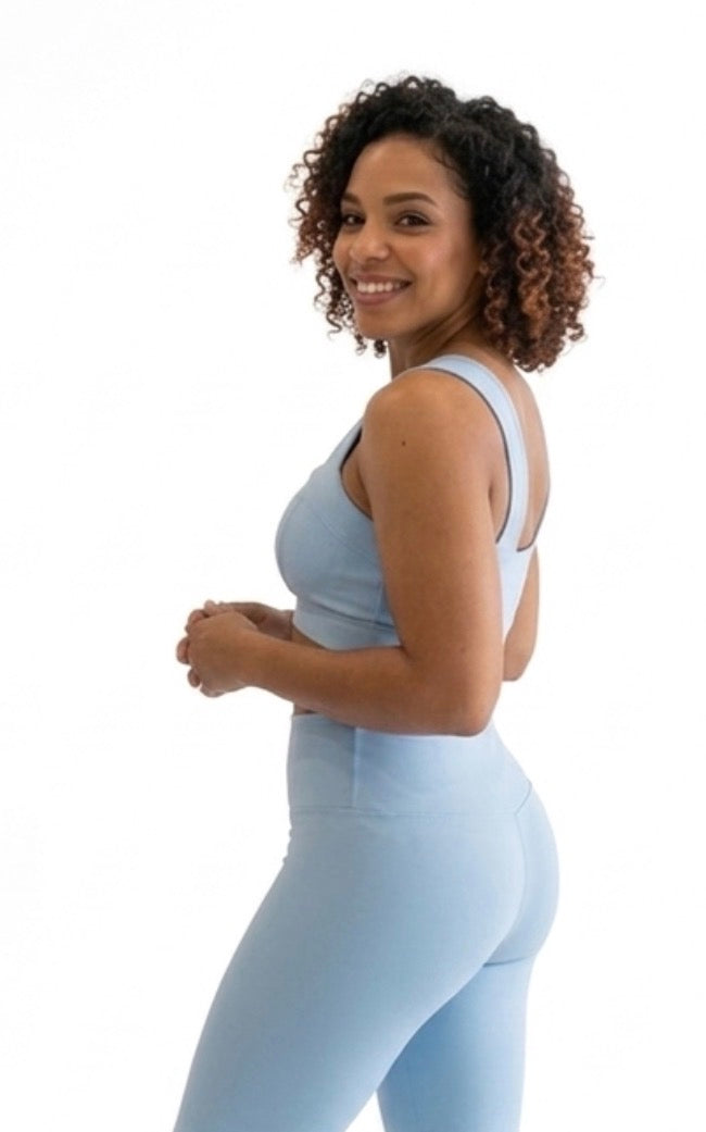 Princess Legging Set - Baby Blue