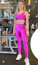 Legging Glossy Rosa Bikini - LubyLu
