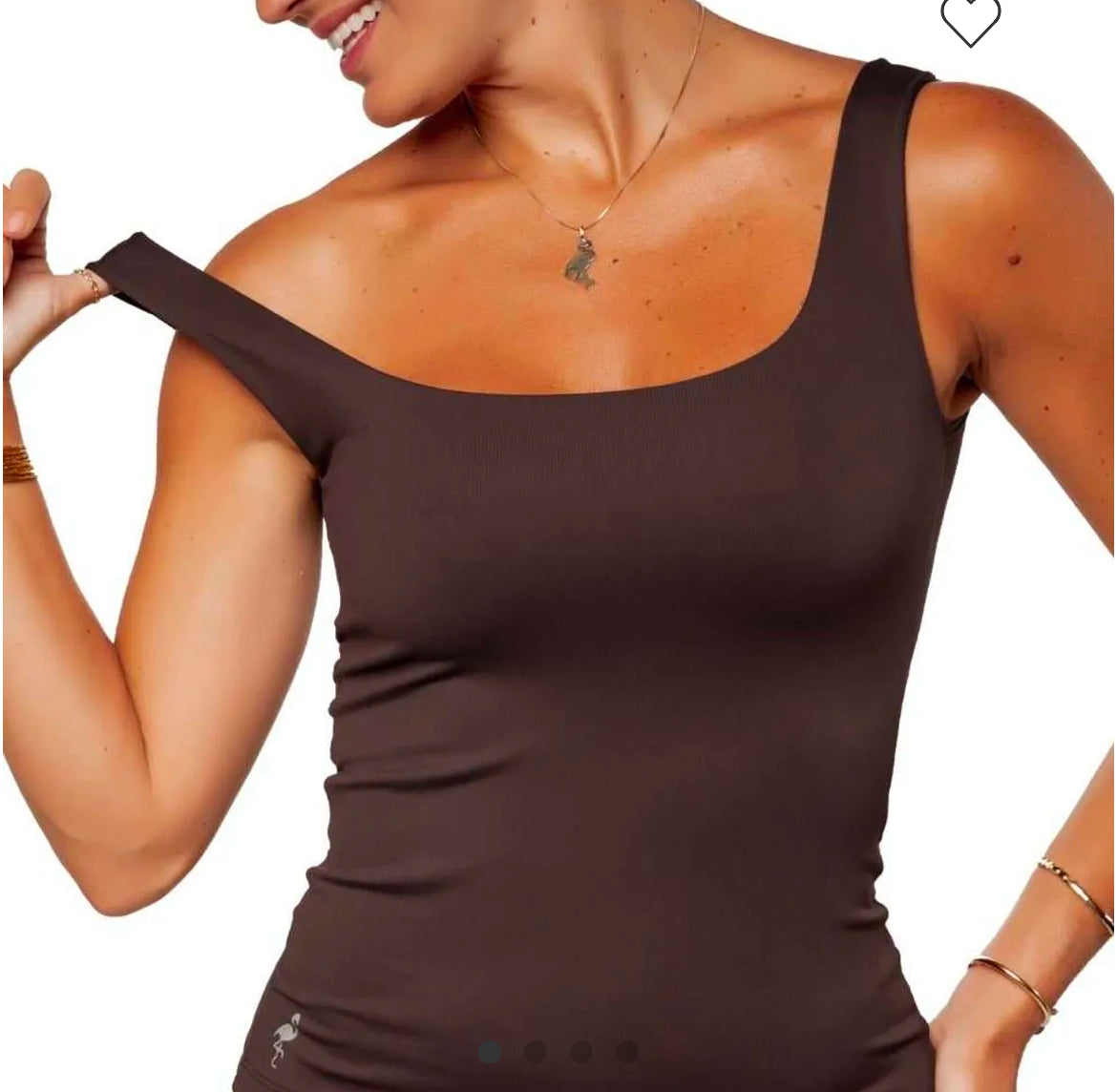 Tank Top Regata LR Coffee