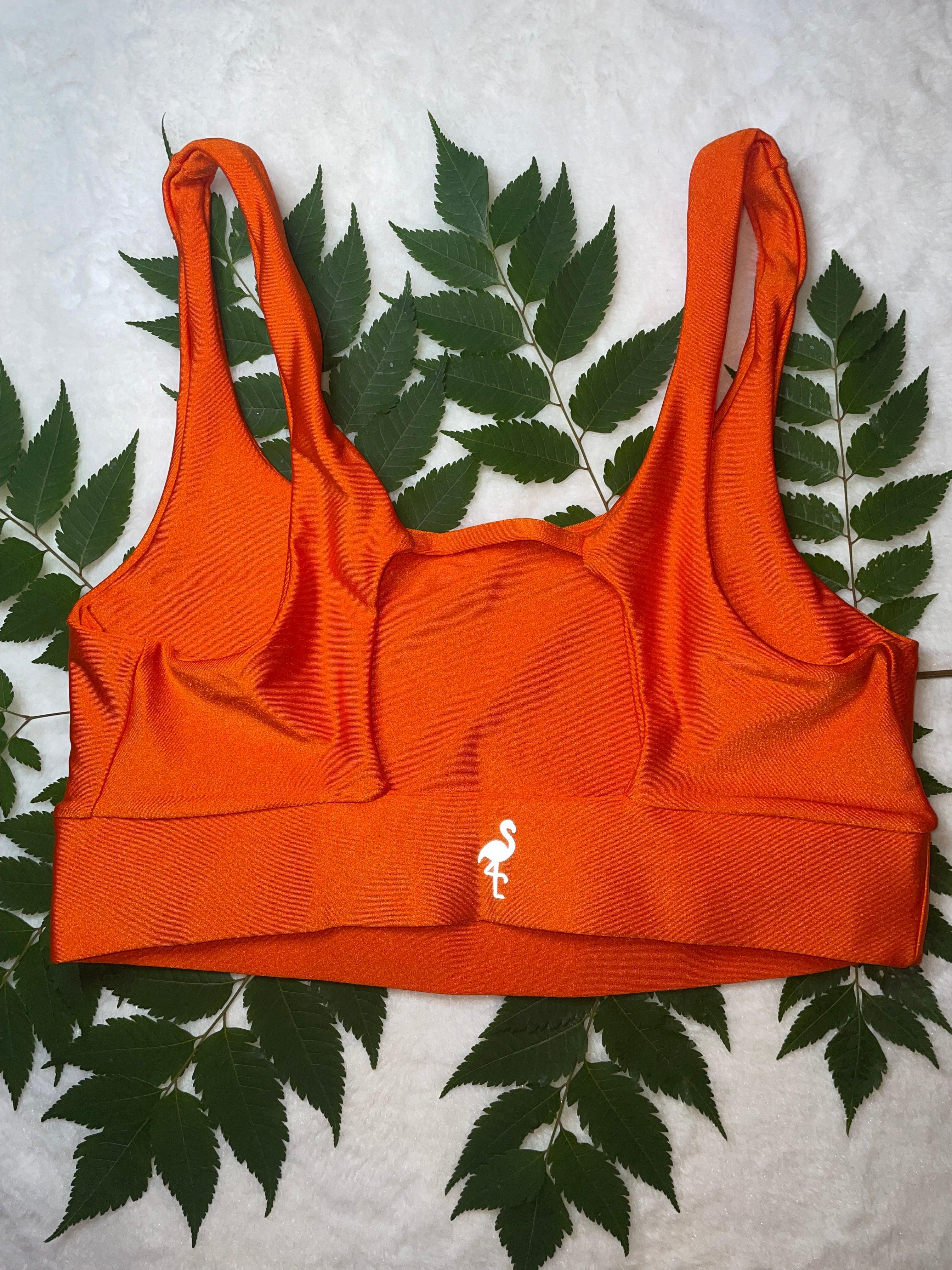 Top Live Glossy Tangerina Neon - LubyLu