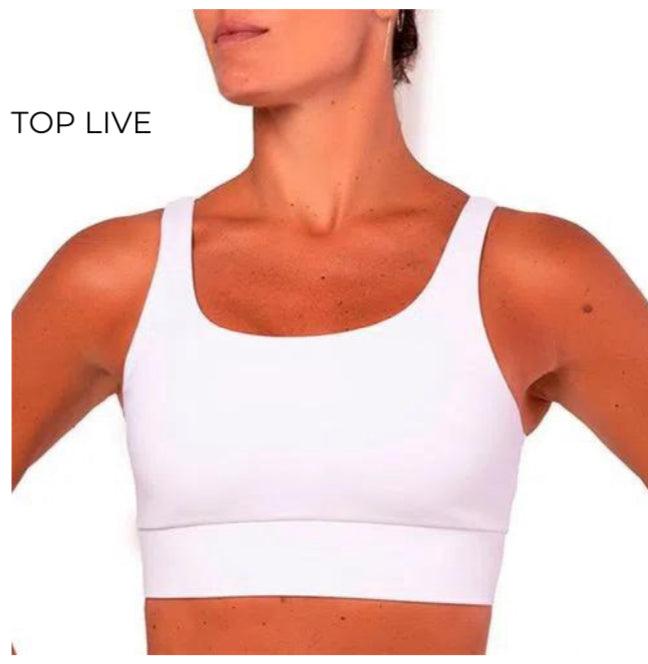 Top Live Glossy Branco - LubyLu