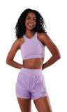 Top Trapézio Glossy Lilás