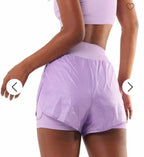 Short Pocket Glossy Lilac