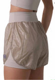 Short Pocket Glossy Areia