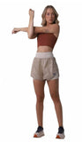 Short Pocket Glossy Areia