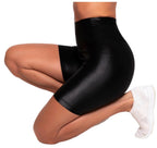Shorts Glossy Cirre Preto - LubyLu