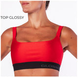 Top Glossy Tomate - LubyLu
