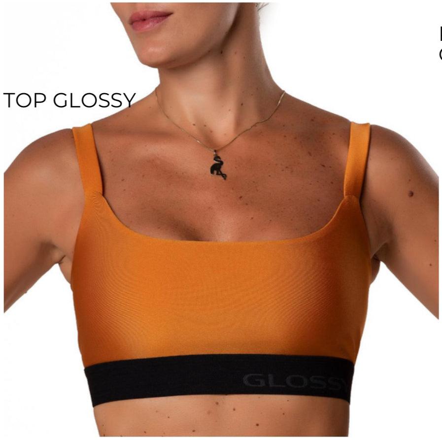 Top Glossy Damasco - LubyLu