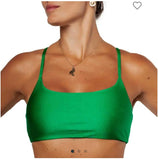 Top Flamingo Verde Bandeira - LubyLu
