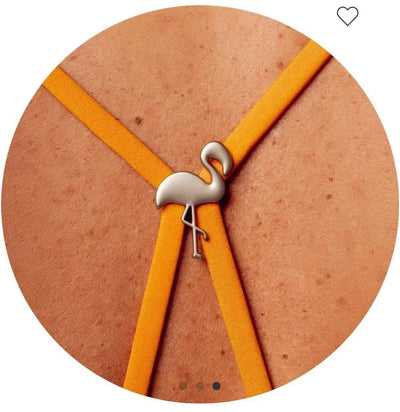 Top Flamingo Tangerina Neon - LubyLu