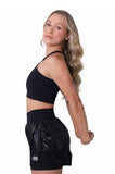 Top Trapézio Glossy Preto
