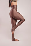 Legging Glossy Castanho - LubyLu