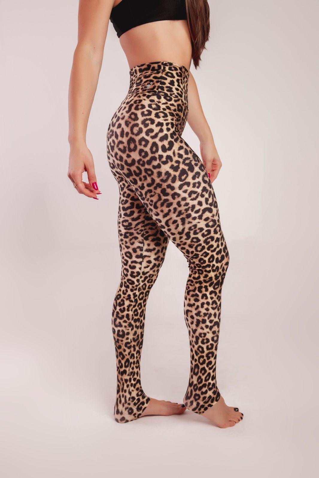 Legging Glossy Onça - LubyLu