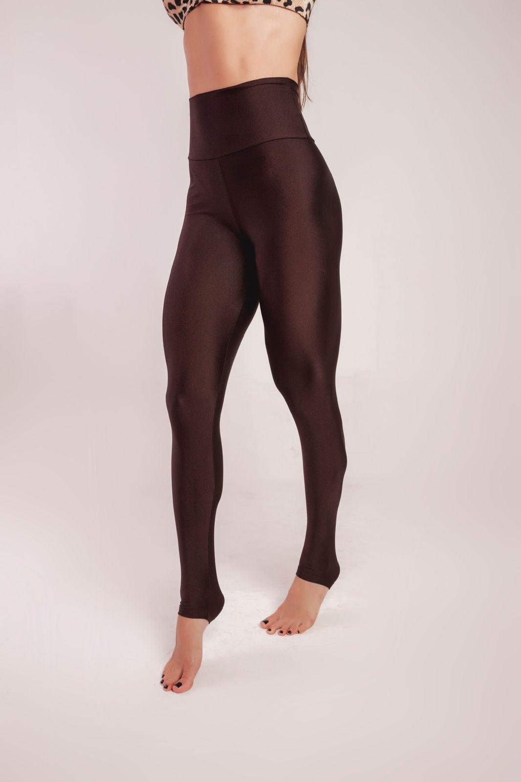 Legging Glossy Café - LubyLu