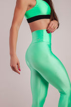 Legging Glossy Menta Neon - LubyLu