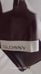 Legging Glossy Coffee